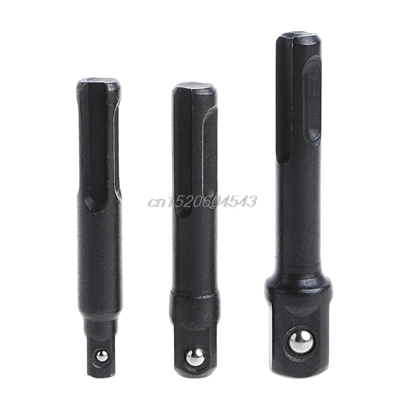 3pc Sds Drill Socket Driver Set 1/4" / 3/8" 1/2" Chuck Adaptor Adapter Plus R06 Whosale&ampDropShip | Инструменты