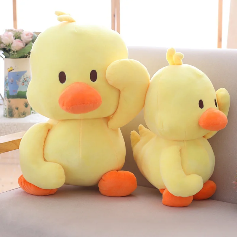 MrY Baby Dolls Cartoon Stuffed Toys Small Yellow Duck Doll Children Gift Animal Toys Gift For Plush Kids Girls For Birthday Gift