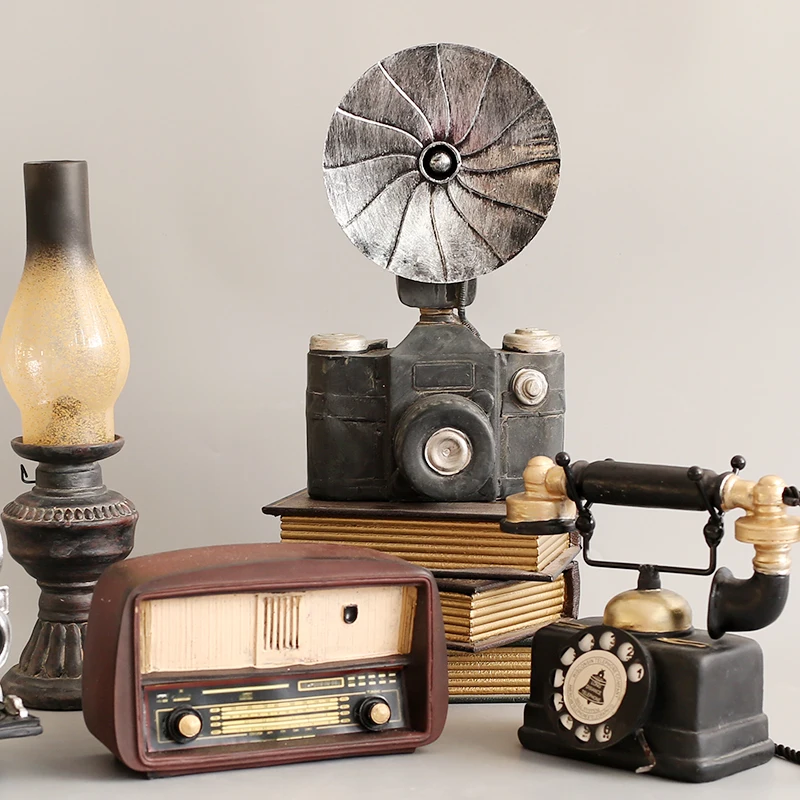 Coffee Shop Retro Nostalgia Ornaments Living Room Wine Porch