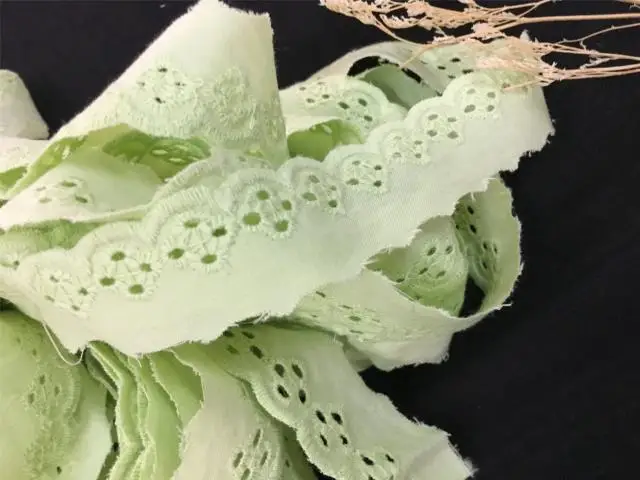 Цена DIY ручной работы Лоскутная хлопковая ткань кружева цвет хлопок вышивка кружева