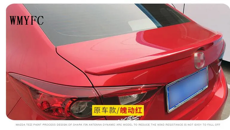 Заднее крыло багажника Aero спойлер для Mazda3 Mazda 3 Axela седан