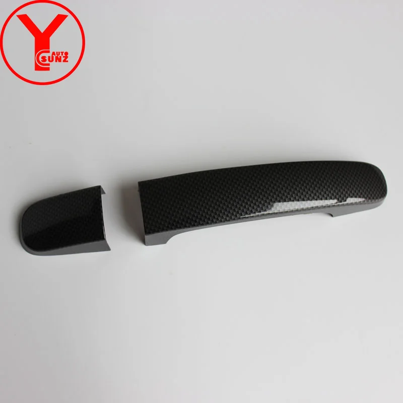 Beste Kopen Ycsunz Carbon Fiber Side Deur Onderdelen Deurklink Protector Auto Accessoires Voor Ford Everest Ranger Wildtrak T6 T7 17 16 18 Goedkoop Cheapeurs