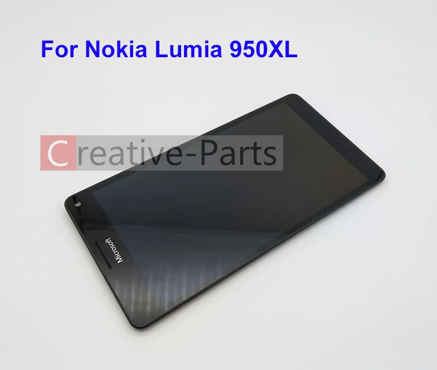Original LCD For Nokia Lumia 950XL Black Color with frame With Touch Glass Digitizer Assembly Display Screen Replacement Parts | Мобильные