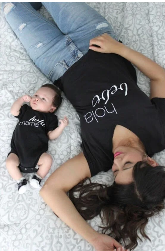 Розовая футболка для мамы и дочки одежда для мамы и дочки одинаковые комплекты для семьи платье для мамы и дочки платья для мам и малышей, одежда