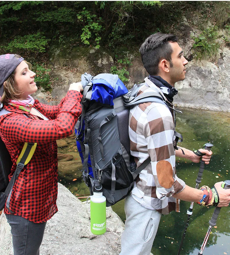 Pioneiro de Escalada ao ar Vara de Fibra de Carbono de Alumínio Livre Telescópio Vara Caminhada Nórdica Trekking Pólo Andando Frete Grátis 185g 7 Vara Caminhada Nórdica Trekking Pólo Vara De