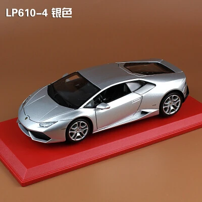 

Huracan LP610-4 Bburago 1:18 Original alloy car models Gallardo Italy supercar Toy Fast and Furious High-quality collectibles