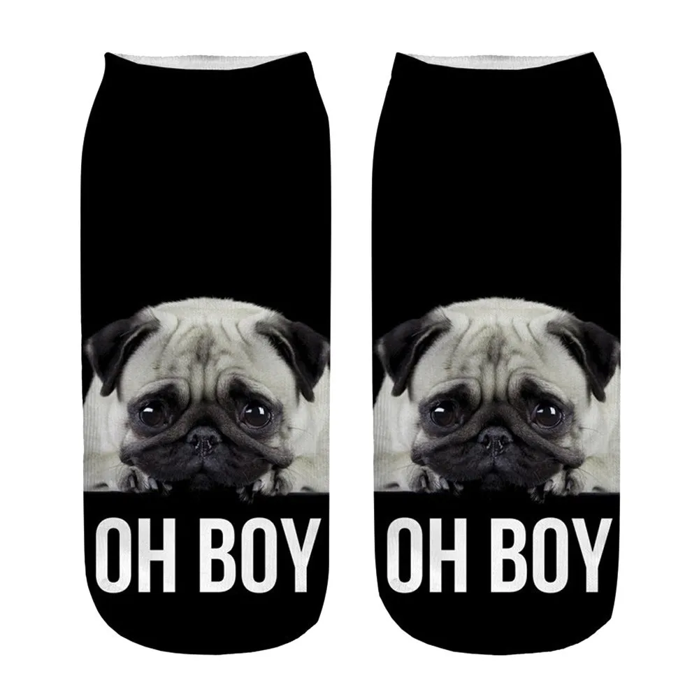 

JAYCOSIN Funny 3D Dogs Printed Design Women Socks Sock Fashion Unisex Socks Meias Female Funny Femme Sock Drop Shipping 424Z
