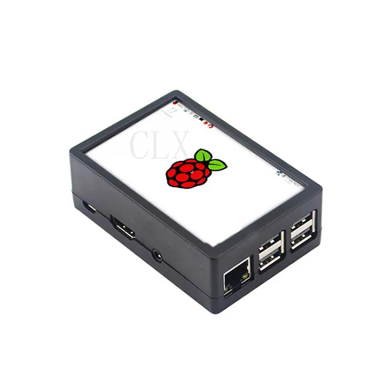 Raspberry Pi 3 Model B+ ABS чехол с 3,5 дюймовым tft-экраном для Raspberry Pi 3 Model B+/Raspberry Pi 3 Model B/RPI 3B