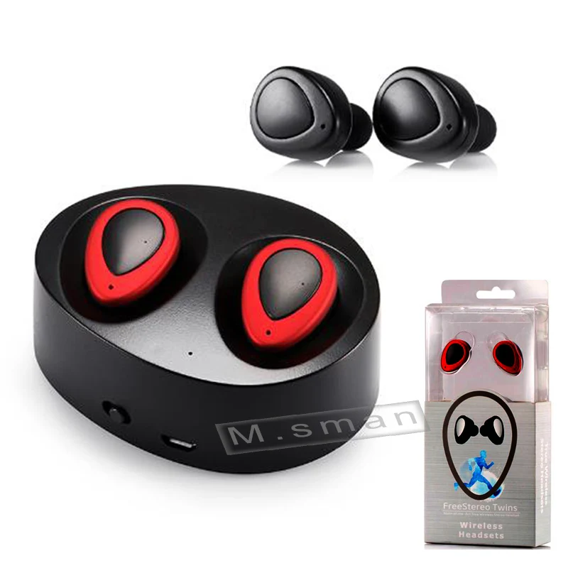 bilder für TWS K2 Drahtlose Kopfhörer Headset Mit Ladebuchse Auriculares In-ohr Kopfhörer Für Smartphone PK X1T Q800 bilder für TWS K2 Drahtlose Kopfhörer Headset Mit Ladebuchse Auriculares In-ohr Kopfhörer Für Smartphone PK X1T Q800