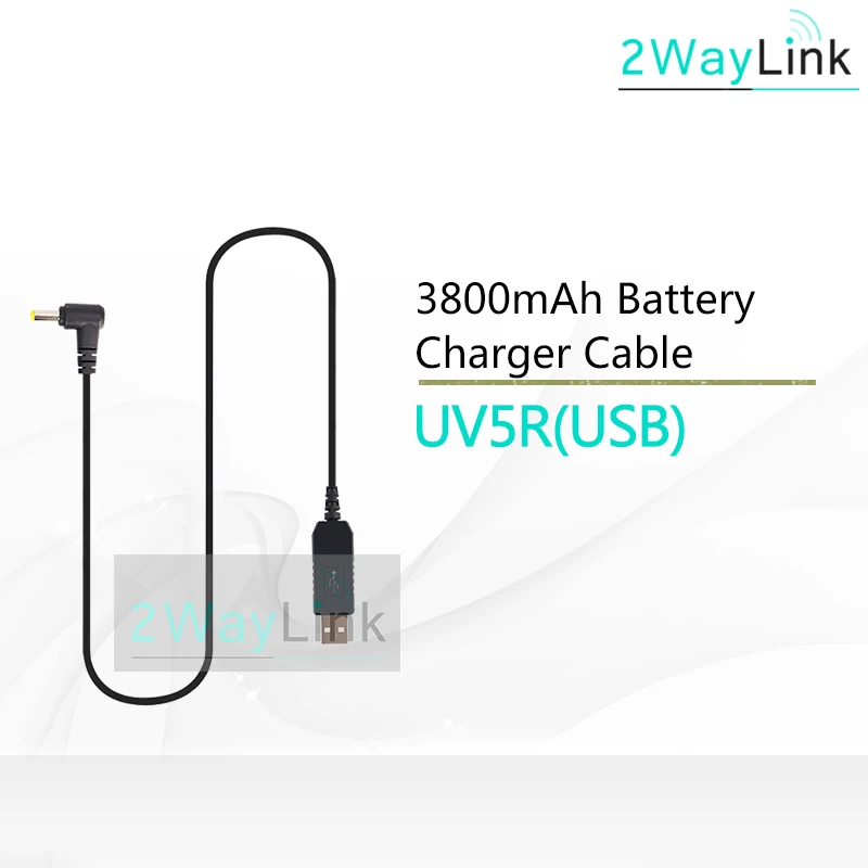 USB кабель для зарядки BaoFeng UV 5R 5RE 3800mAh увеличенная батарея 82 BF F8HP 82HP|Рации| |