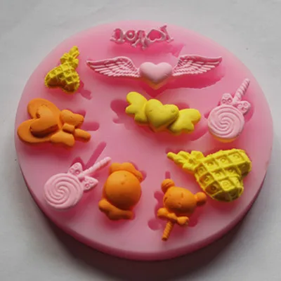 

silicone cake candy fondant mold silicone lace baking tool mold