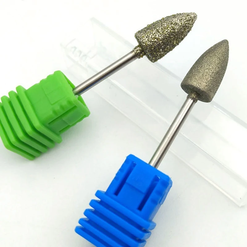 

Big Diamond Nail Drill Bit Burr Milling Cutter Bits For Manicure Pedicure Tools Nail Drill Accessories