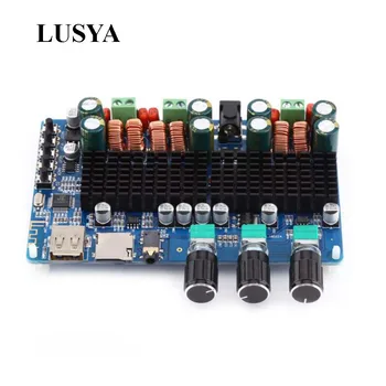 

Lusya TPA3116 2x50W+100W 2.1 Channel Bluetooth Digital Subwoofer Power Amplifier Board DC12-26V C5-003