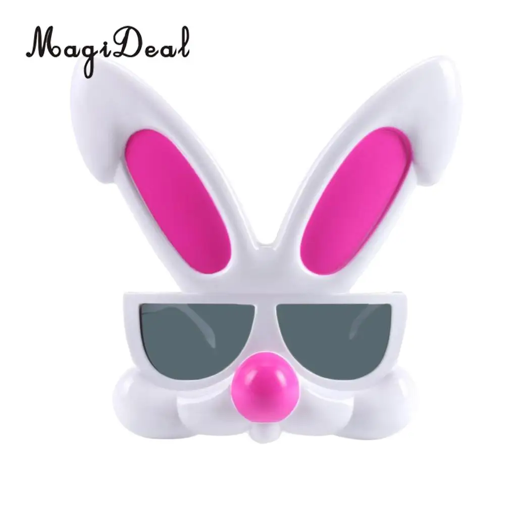 Lovely Pink Rabbit Plastic Glasses Eyeglasses Eye Mask Funny Party Fancy Dress Novelty Gift