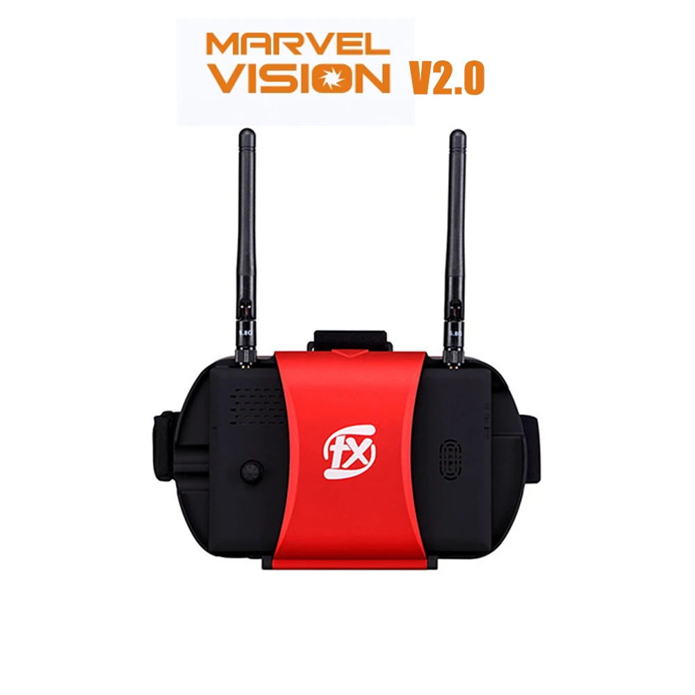 

FXT Marvel Vision II V2 5.8GHz Diversity FPV Goggle W/DVR with Detachable 5inch LCD Monitor for FPV Racing Drone RC Airplane
