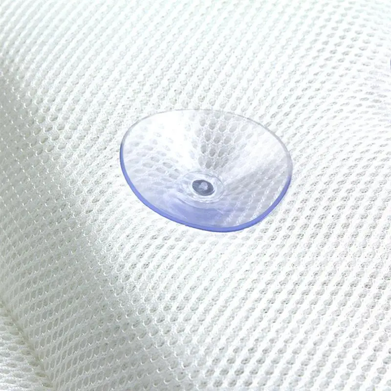 Online LUOEM Atmungsaktive 3D Mesh Spa Bad Kissen mit Saugnäpfen Neck und Zurück Unterstützung Spa Kissen für Home Whirlpool