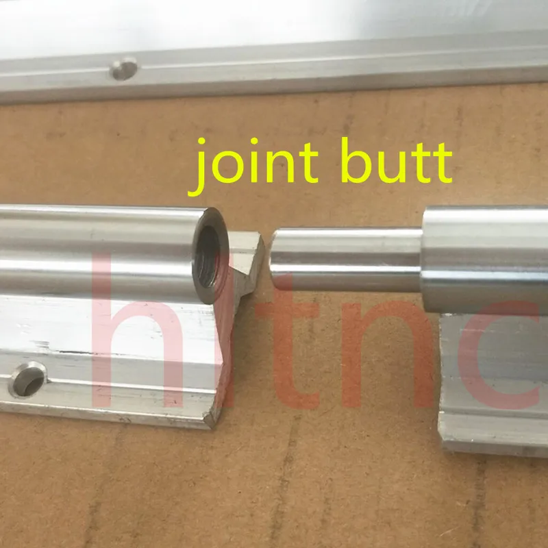 Abutting joint 2 компл. SBR20-3000mm 20 мм полностью поддерживается линейный рельсовый вал стержень с 4 SBR20UU