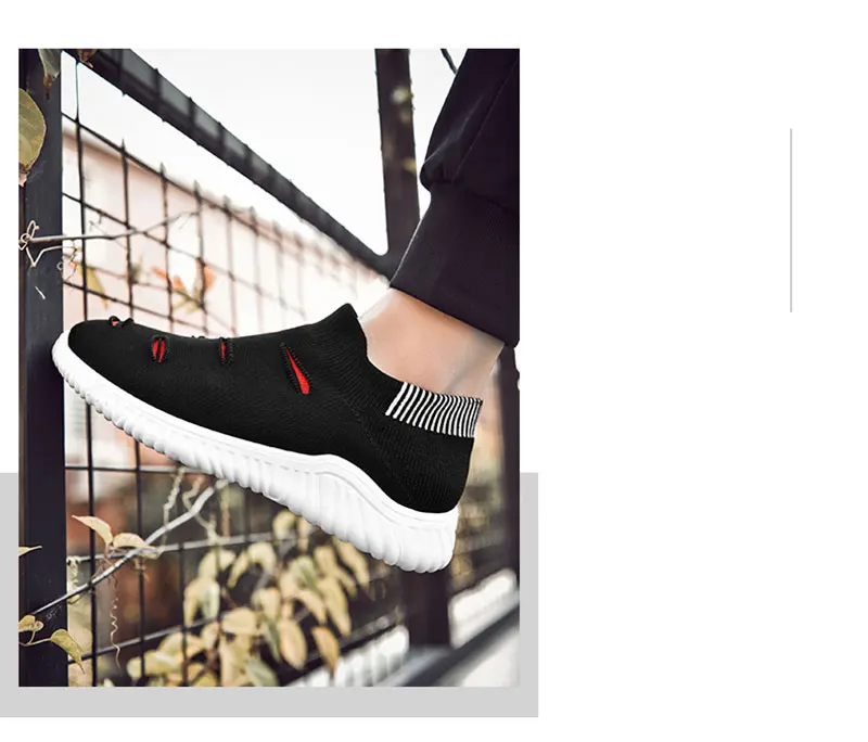 New Summer Hot Sale Man Casual Shoes Breathable Light Fashion Male Loafers Adult Outdoor Soft Non-slip Black Men Sneakers (11)