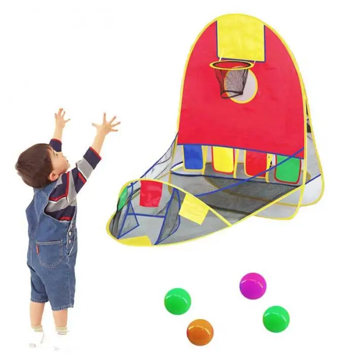 Новый домик для детей баскетбольная корзина палатка пляж газон шатер шар бассейн Крытый и Открытый Спорт лучшие детские игрушки XD88