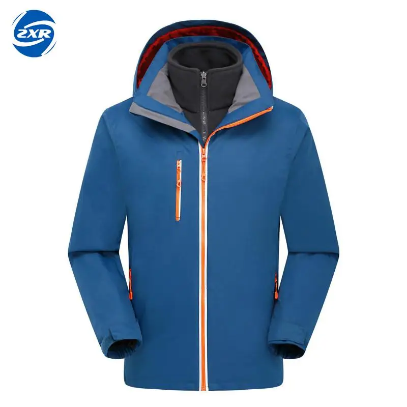 

New Men's Winter Soft Shell Hiking Jackets Outdoor Sport Hoodied Camping Trekking Ski Waterproof Inside Coats