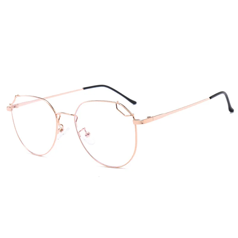 Модные круглые прозрачные линзы очки женские очки для чтения компьютерные винтажные очки, оптические оправы Oculos 1801DF