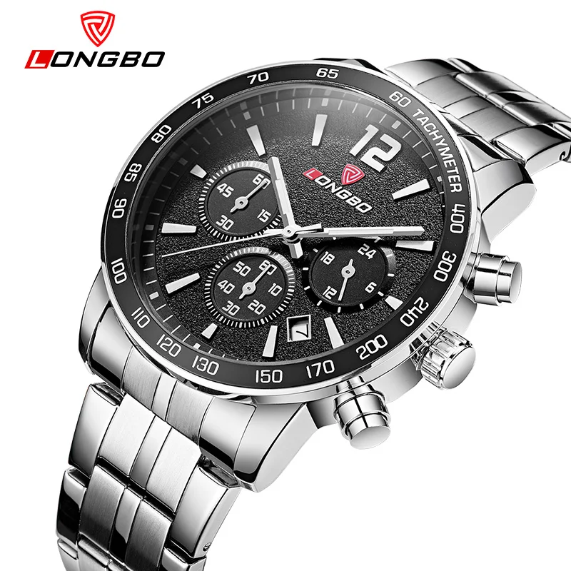 Prix pour LONGBO De Luxe Hommes Véritable En Cuir Inoxydable Steel Band Sport Quartz Montres Pour Hommes Mâle Loisirs Montre Relogio Masculino 80172 Prix pour LONGBO De Luxe Hommes Véritable En Cuir Inoxydable Steel Band Sport Quartz Montres Pour Hommes Mâle Loisirs Montre Relogio Masculino 80172