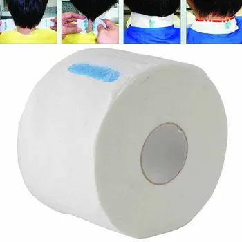 

1pc Neck Ruffle Roll Paper Hair Cutting Salon Hairdressing Collar Accessory Necks Covering Disposable Haircut Collar Paper #