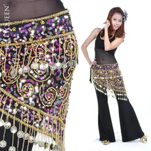 2016 High quality women sexy new belly dance waist chains wide belts luxury for sale