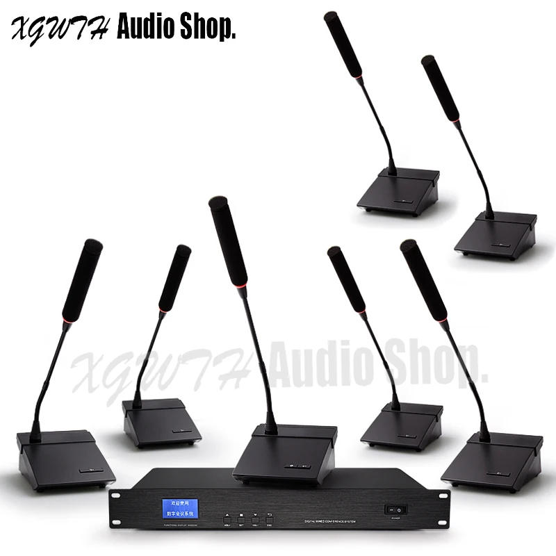 1 الرئيس 15 مندوب وحدة الرقمية السلكية اجتماع غرفة نظام مكبر صوت للمؤتمرات مع 16 معقوفة سطح المكتب الجدول Mic 1 الرئيس 15 مندوب وحدة الرقمية السلكية اجتماع غرفة نظام مكبر صوت للمؤتمرات مع 16 معقوفة سطح المكتب الجدول Mic