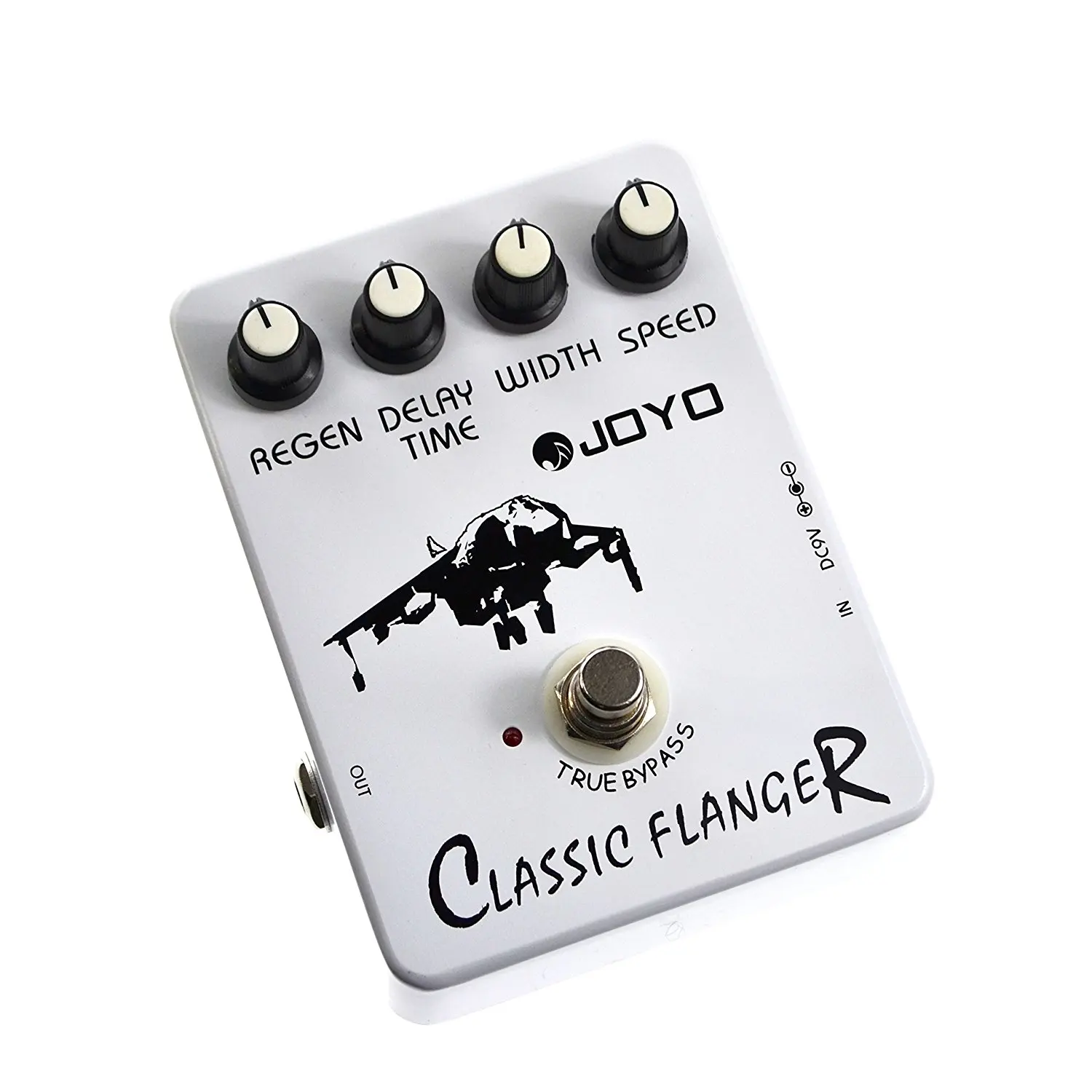 HBUDS Joyo JF-07 Классическая гитара Flanger педаль эффектов с BBD схема моделирования