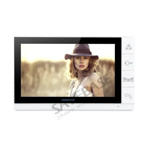Clearance HOMSECUR Wired Video Door Phone Intercom System with 9" TFT LCD Monitor+1/4 CMOS Camera 1