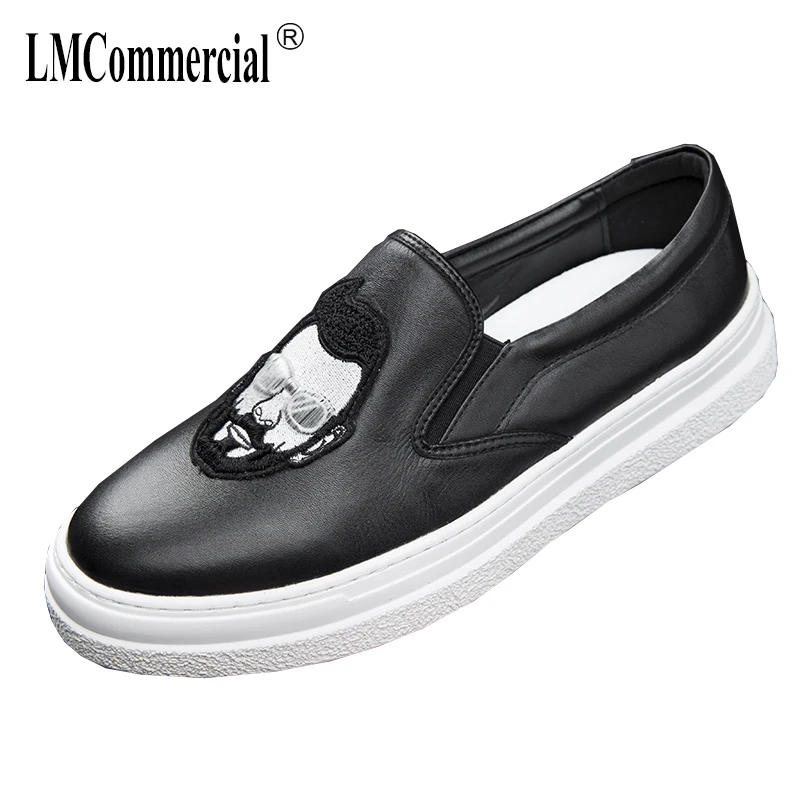 Cuir Sneaker Hommes Vache Paresseux D'été De allumette Automne Chaussures Respirant Tout En Printemps Occasionnels Mode Véritable gFqXXzw4v