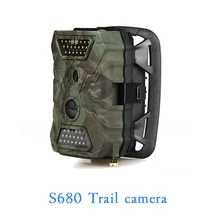 S680 2,0 ''TFT ЖК-дисплей видеомагнитофон охотничья камера Поддержка TF карты памяти наружная Дикая камера водонепроницаемый IP54 40 шт