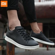 Xiaomi FreeTie кожаная белая черная обувь для скейтборда модная спортивная противоскользящая обувь для отдыха Mijia Smart Chip для мужчин и женщин