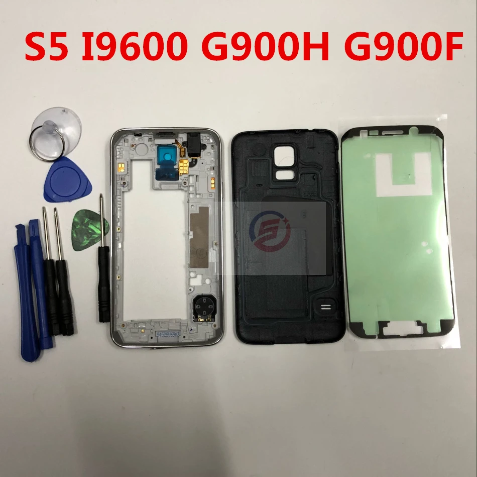 Replacement Parts For Samsung Galaxy S5 I9600 G900H G900F housing set