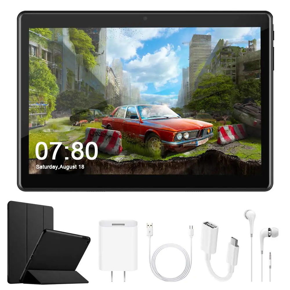 DUODUOGO G10 4G LTE планшет телефонный звонок Android 7 1 четырехъядерный 2G + 32G планшетный ПК