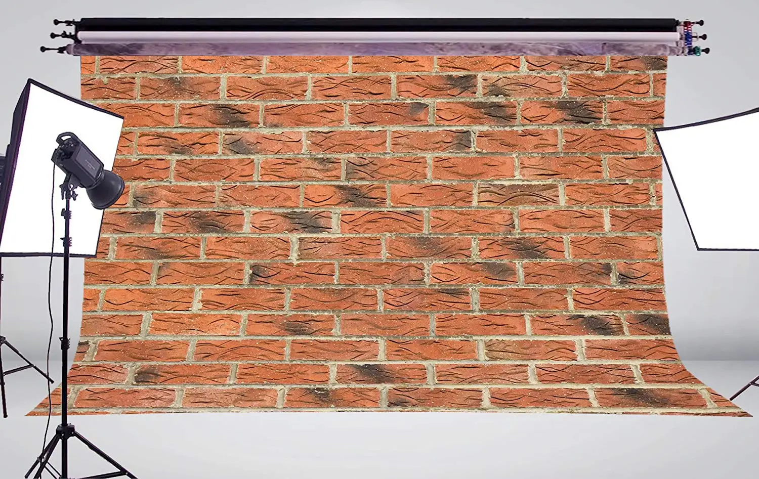 Wavy Pattern Brick Photography Backdrop Folding Studio Background Props Wall 150x220cm