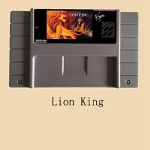 Король Лев 46 Булавки 16 бит серый карточная игра для США NTSC игры