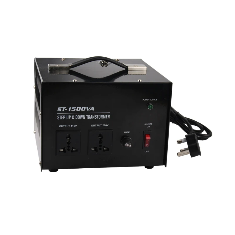 

1500W Home Use 220v-110v and 110-220v Step up&Down Transformer Voltage Converter for Juicer,Refrigerator,Microwave,Printer