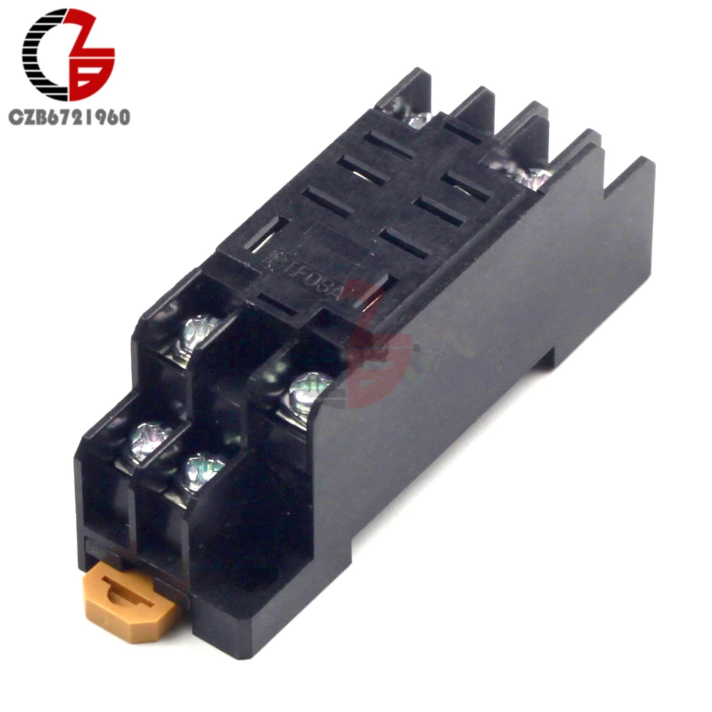 

LY2NJ PTF08A Small Relay Socket Base Holder for LY2NJ HH62P JQX-13F/2Z