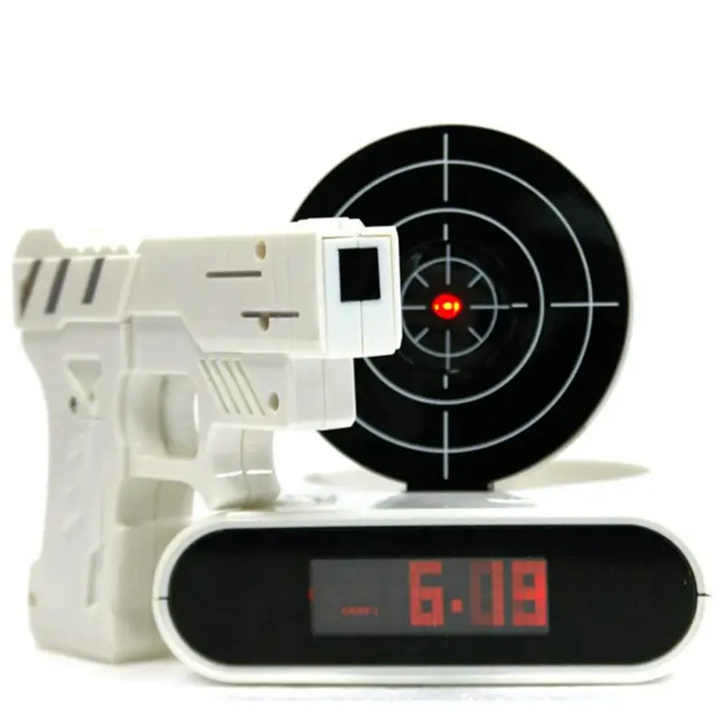 

Novelty LCD Target Shooting Clock With Recording Function Funny Infrared Target Shooting Game Toy Party Props Kids Holiday Gift