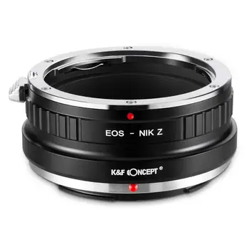 

K&F Concept Lens Mount Adapter for Canon EOS EF Mount Lens to Nikon Z6 Z7 Camera