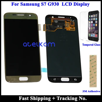 

Tested Guarantee Super AMOLED LCD Display For SAMSUNG S7 LCD G930F LCD for Samsung S7 G930 LCD Screen Touch Digitizer Assembly