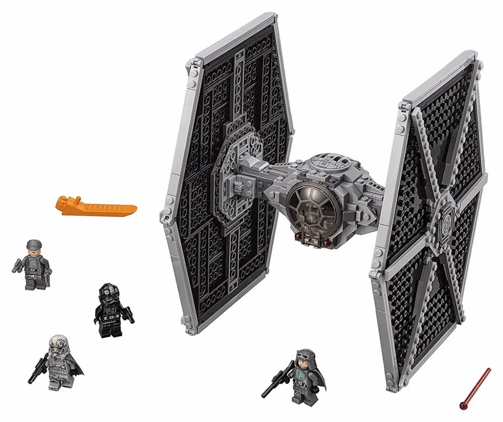 

550pcs Space Wars Imperial TIE Fighter Spaceship Stormtrooper Model Building Blocks Assemble Toys Bricks Compatible With legoing