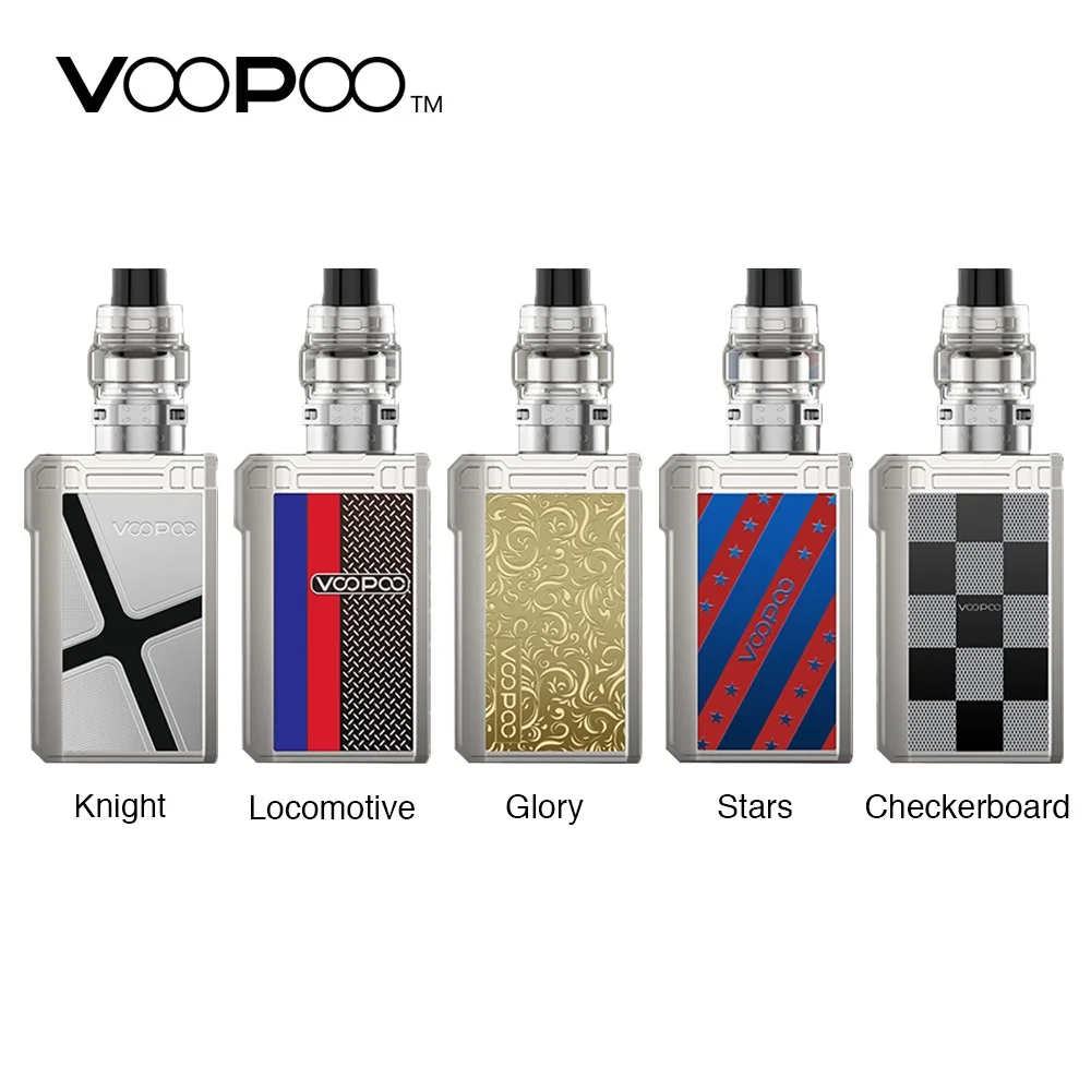 Оригинальный VOOPOO Альфа ЗИП комплект с 180 Вт бокс мод и 2 мл/4 мл Maat танк электронная
