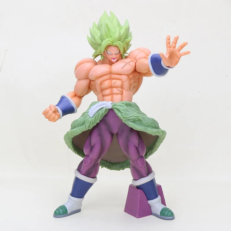 32 см Большой размер Аниме Драконий жемчуг супер Sayian 20th фильм Ver. Broly Broli ПВХ фигурка Brolly игрушки - Цвет: 1 opp bag