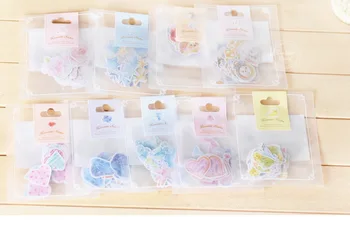 

2000packs,70pcs/pack Kawaii Stickers Romantic Small Sticker Painted Watercolor Diary Photo Decorative Stickers