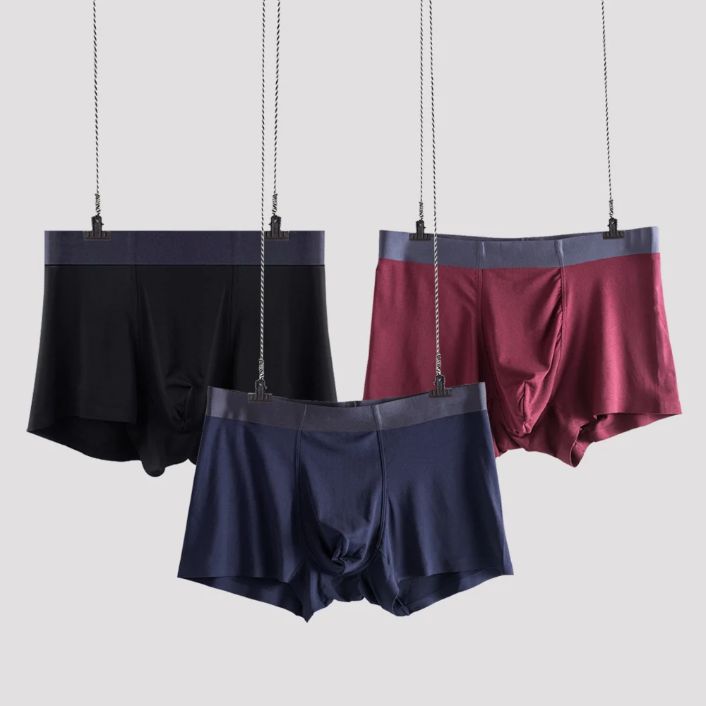 High Quality Brand Shorts Mens Underwear Soft Boxers Cotton Boxer Men