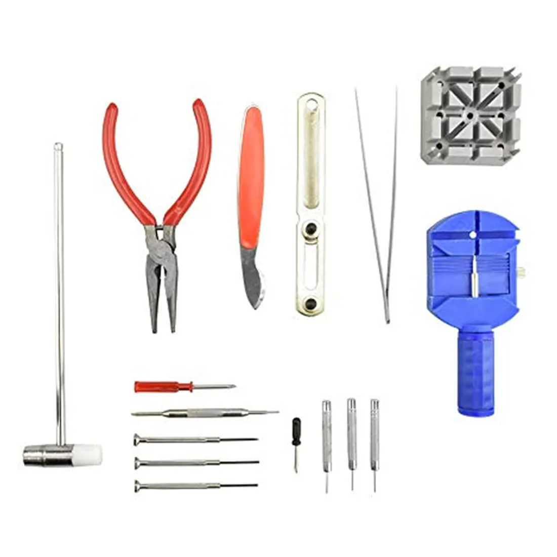 

Watch Tools Watch Opener Remover Spring Bar Repair Pry Screwdriver Clock Watch Repair Tool Kit Watchmaker Tools Parts toolbox