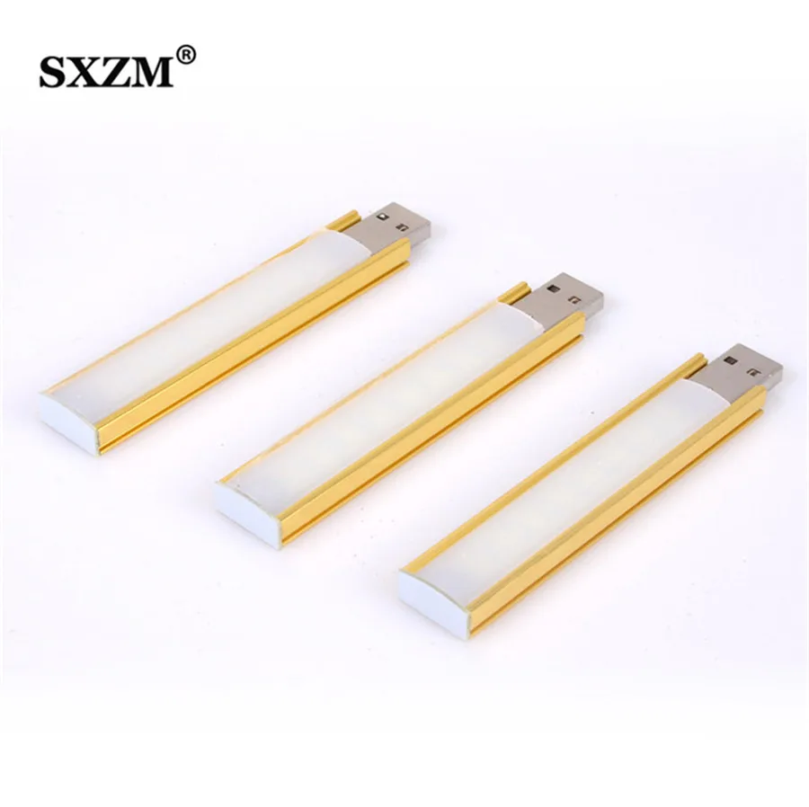 

SXZM 10CM Mini USB led light touch Dimmer 8 leds indoor light for PC computer,Notebook,Lamp White or Warm White